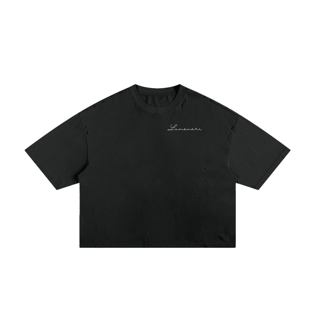 Signature Sand Distressed Tee